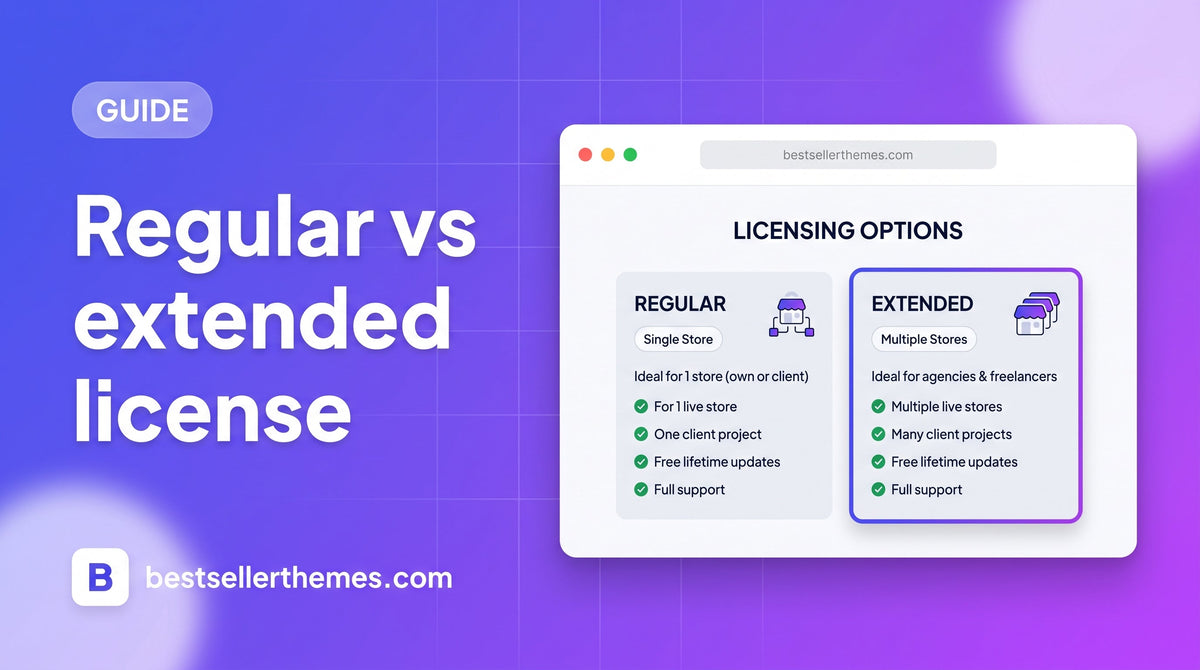 Regular vs Extended License: Which One Do You Need?